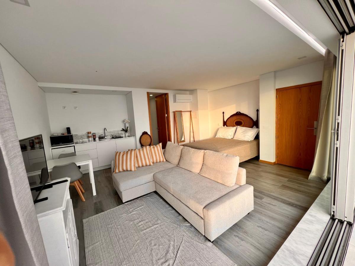 Povoa De Varzim-Sleeps4-Beachfront-Ac-Parking Exterior foto