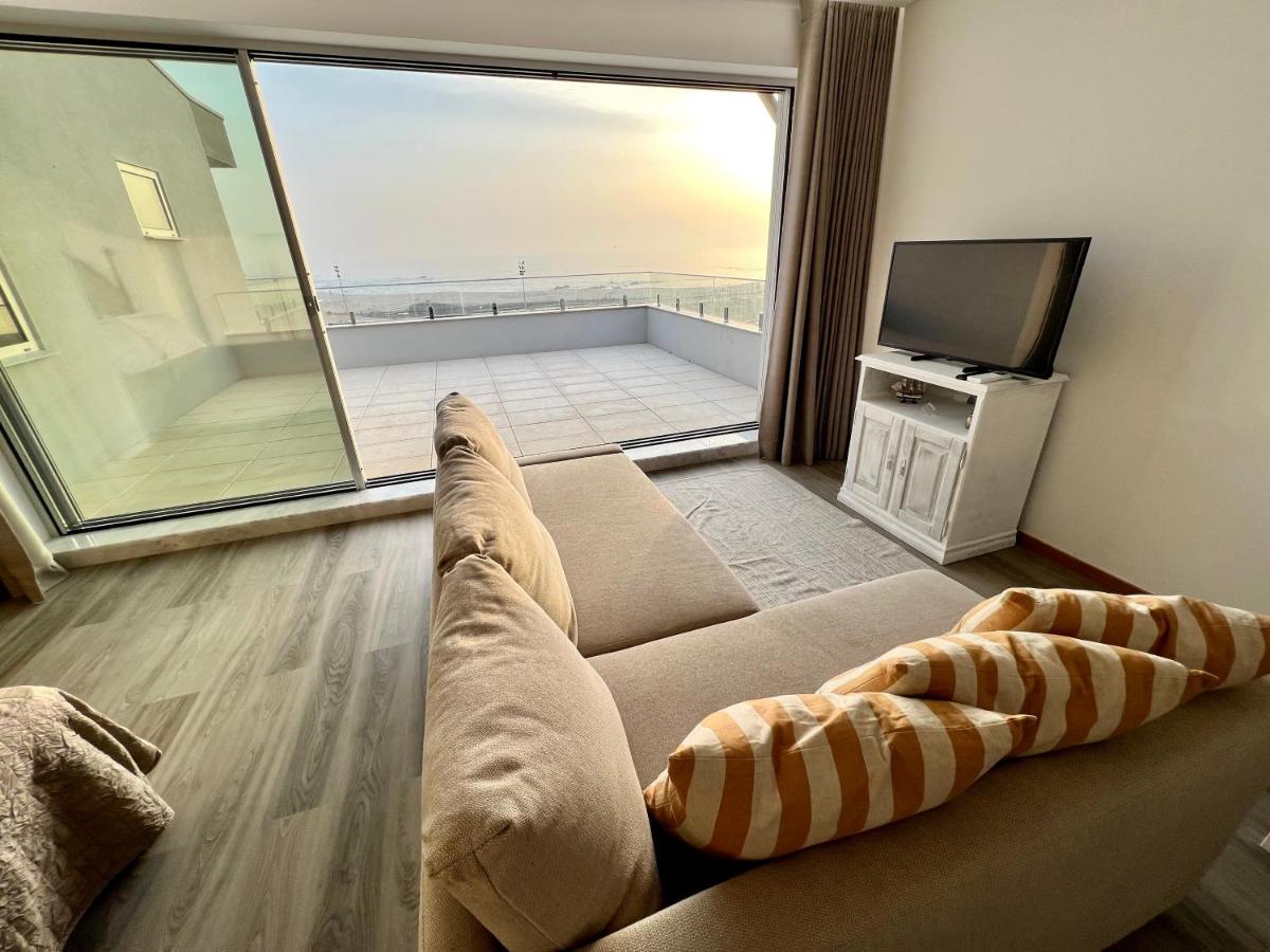 Povoa De Varzim-Sleeps4-Beachfront-Ac-Parking Exterior foto